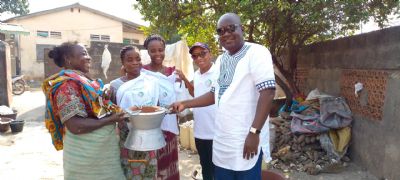 Changement climatique : Le Lt/Col Yao Marcel (Refacc) a organisé un ‘’Arbre de Noel écologique’’ à Yamoussoukro